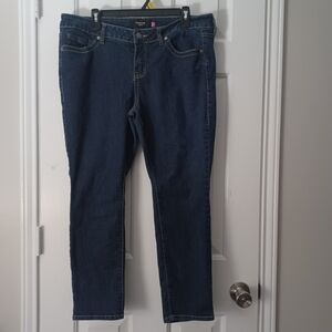 Torrid Denim Skinny Jeans Plus Sz 16 Extra Short